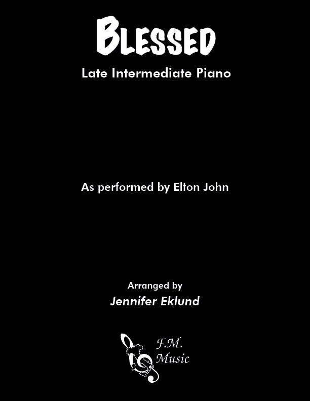 Blessed (Late Intermediate Piano)